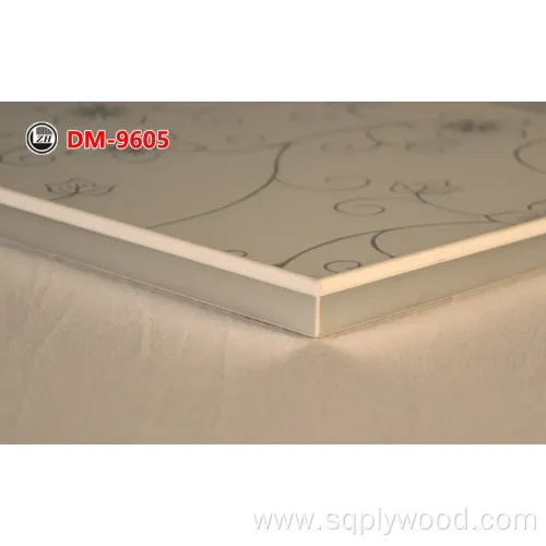 Zhihua High Gloss 18mm Marble Design UV MDF